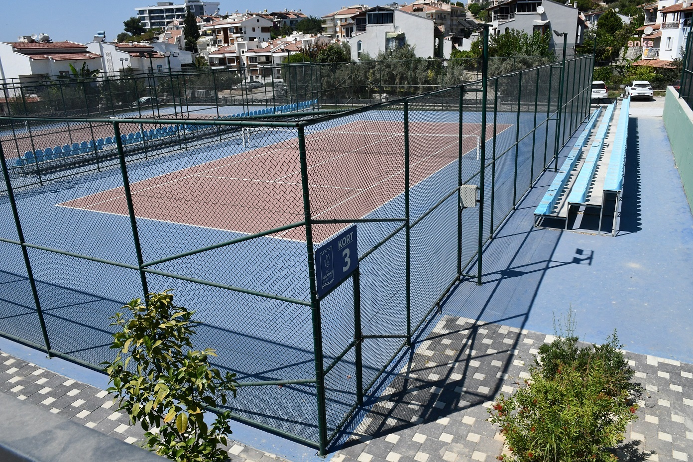 Kuşadası'nda Tenis Kulübü için geri sayım başladı