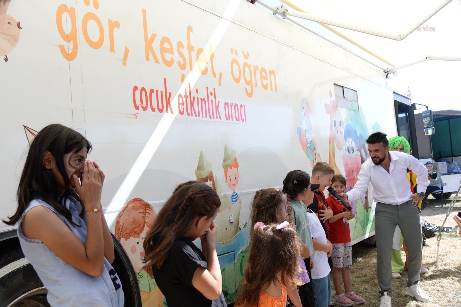 Ankara Büyükşehir'in Çocuk Etkinlik Aracı, Kahramankazan'da