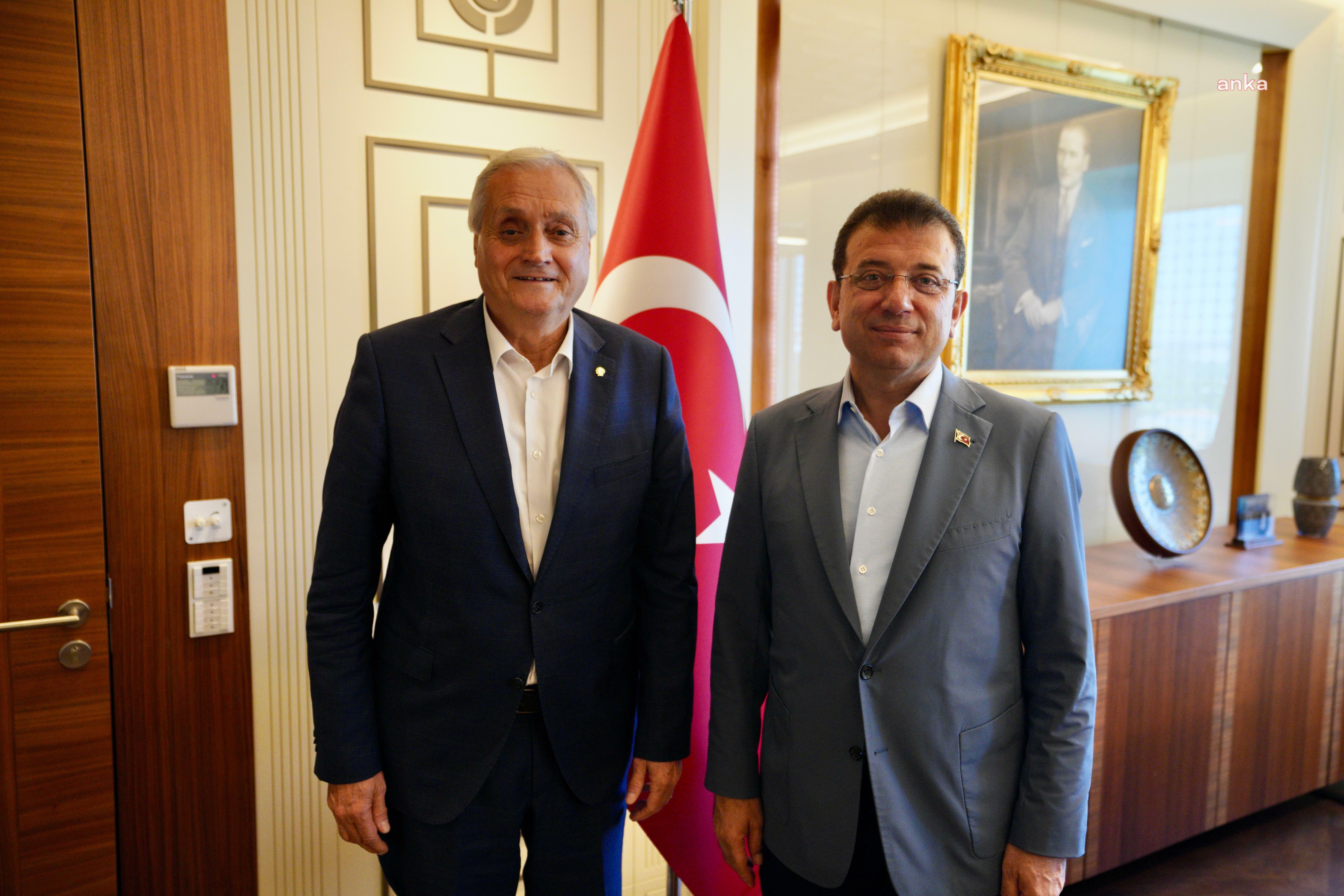 Bozüyük Belediye Başkanı Bakkalcıoğlu'ndan Ekrem İmamoğlu'na ziyaret