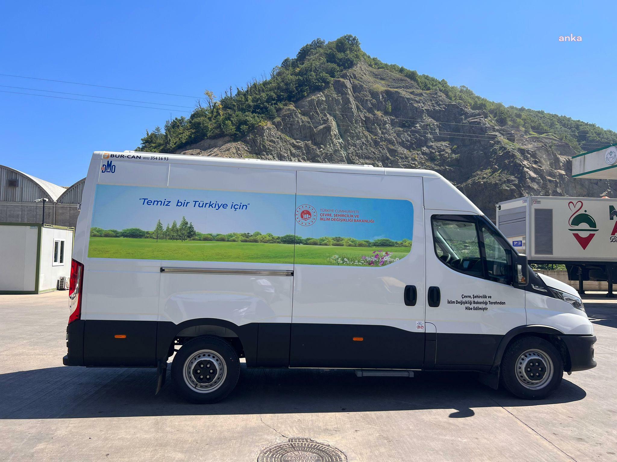 Giresun Belediyesi'ne sıfır atık için hibe araç