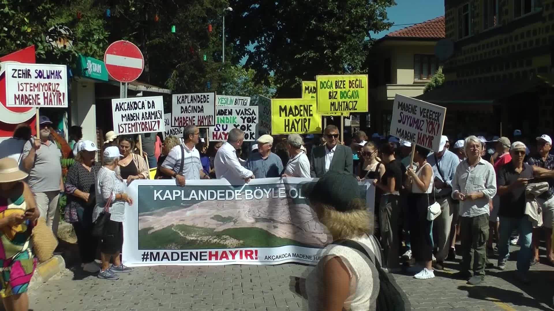 Akçakoca Kaplandede mevkiindeki maden arama iznine karşı hukuki süreç başlatıldı
