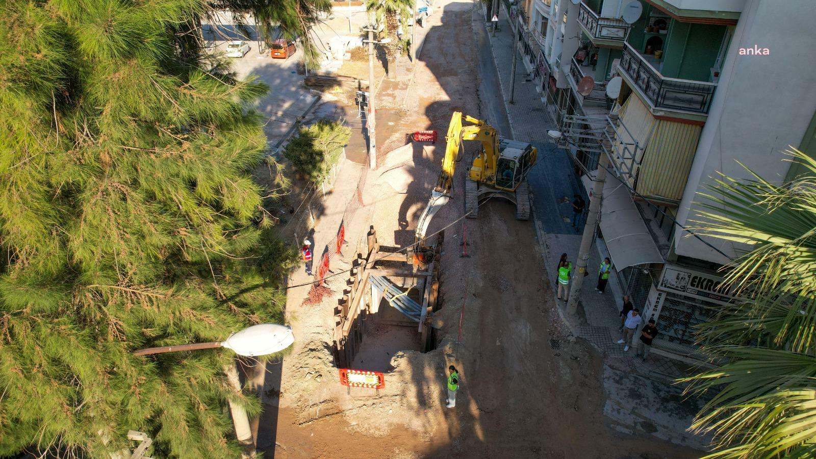 İzmir Büyükşehir Belediye Başkanı Tugay, Buca’da sürdürülen İZSU çalışmalarını inceledi