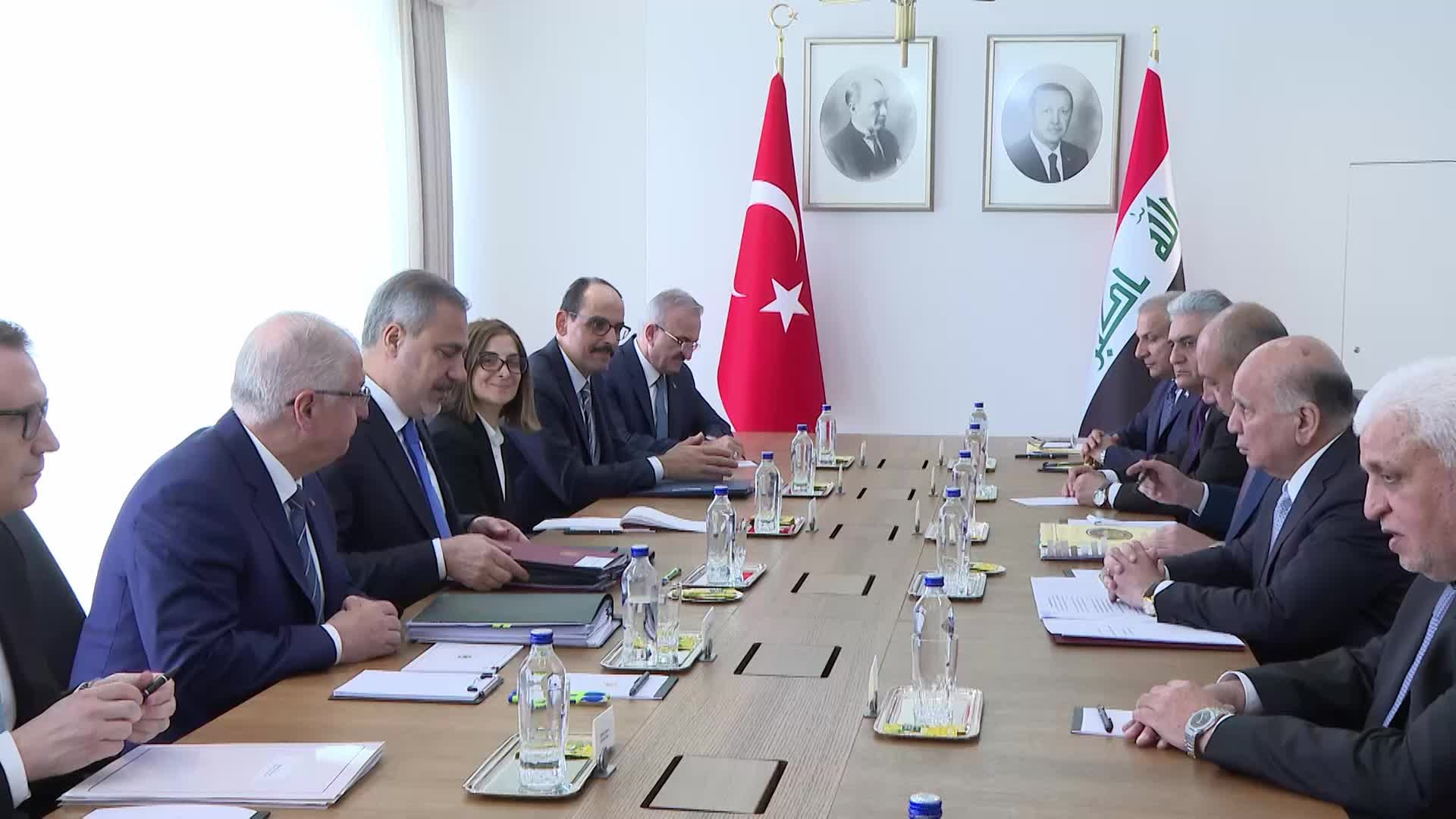 Türkiye-Irak Yüksek Düzeyli Güvenlik Mekanizması'nın dördüncü toplantısı Ankara'da yapılıyor