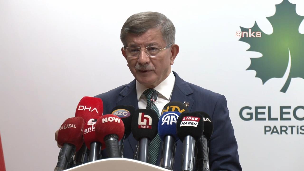 Davutoğlu’ndan Cumhurbaşkanı Erdoğan’a çağrı: "Gazze’ye gidecek bir heyete öncülük edin”