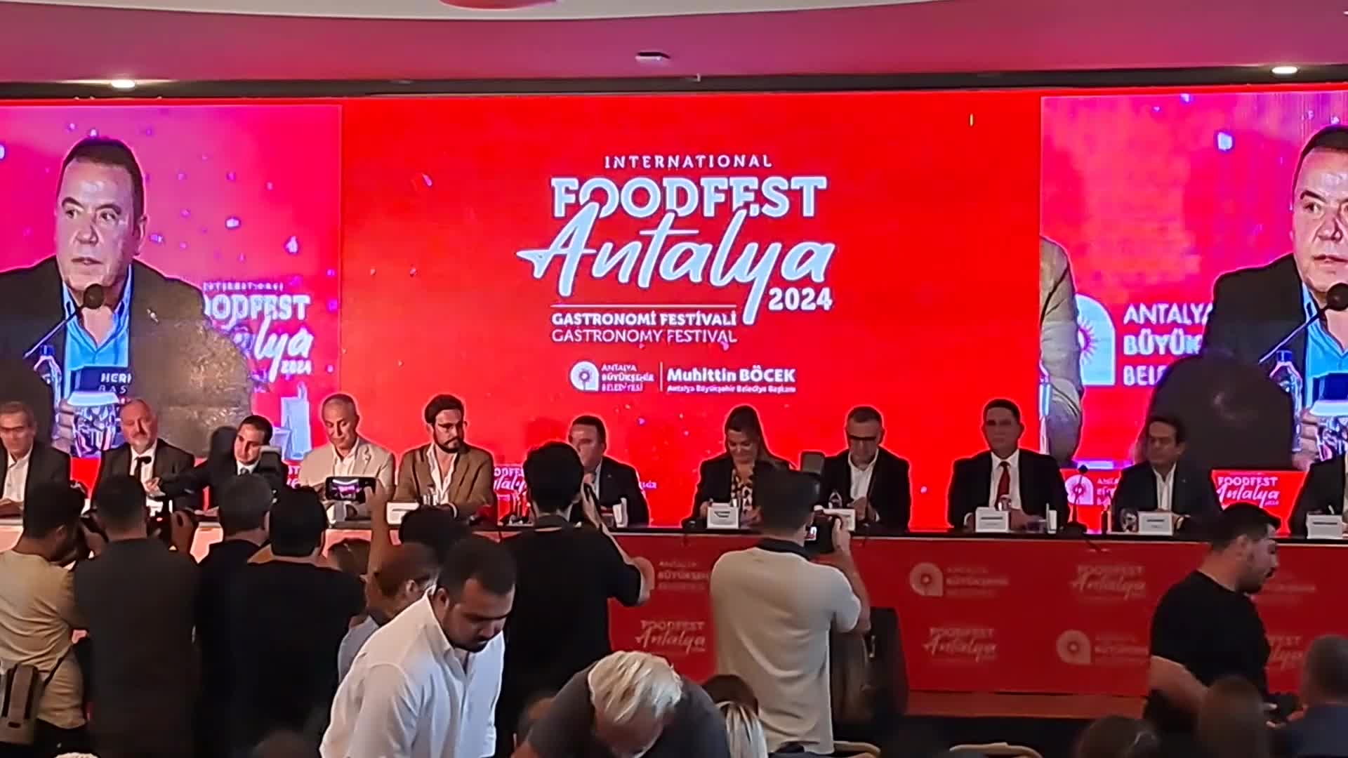 3'üncü Uluslararası Gastronomi Festivali tanıtım toplantısı Muratpaşa'da yapıldı