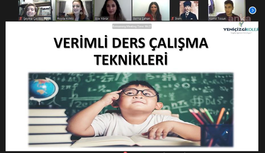 ODUNPAZARI BELEDİYESİ'NDEN ONLINE VERİMLİ DERS ÇALIŞMA TEKNİKLERİ SEMİNERİ