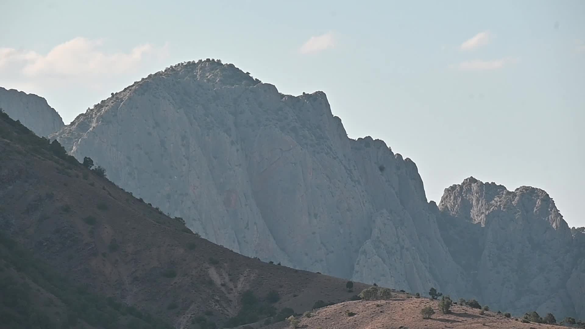 Yozgat’taki kanyonda kayaların oluşturduğu insan silueti dikkat çekiyor