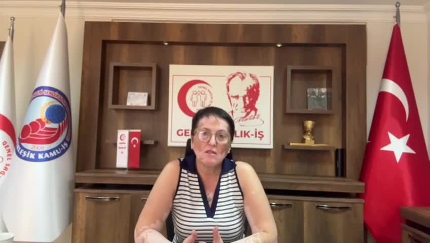 Sağlıkta şiddeti protesto eden hekimlere uyarı cezası verildi... Derya Uğur: Bu tip cezalar yargı yoluyla iptal edilecektir