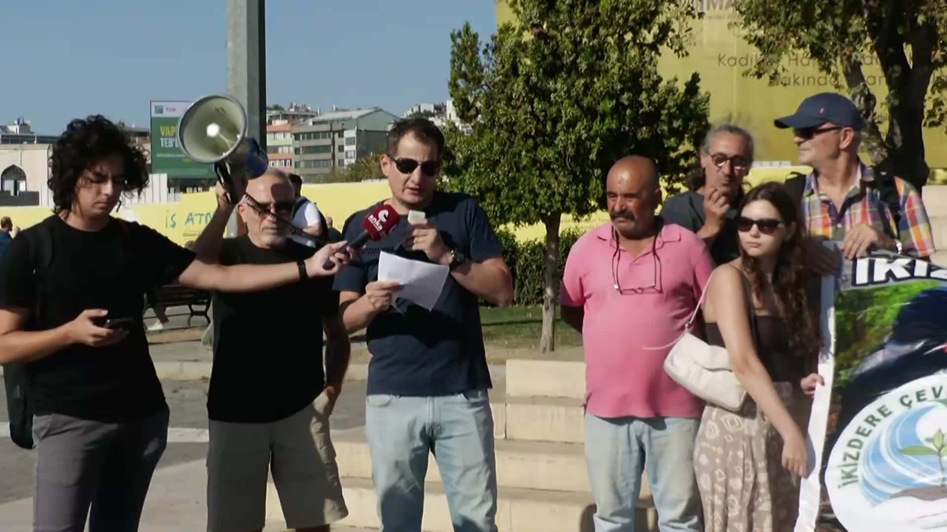 İstanbul’da “İkizdere” protestosu: “Mahkeme kararına uyun ve İkizdere’den derhal çekilin”