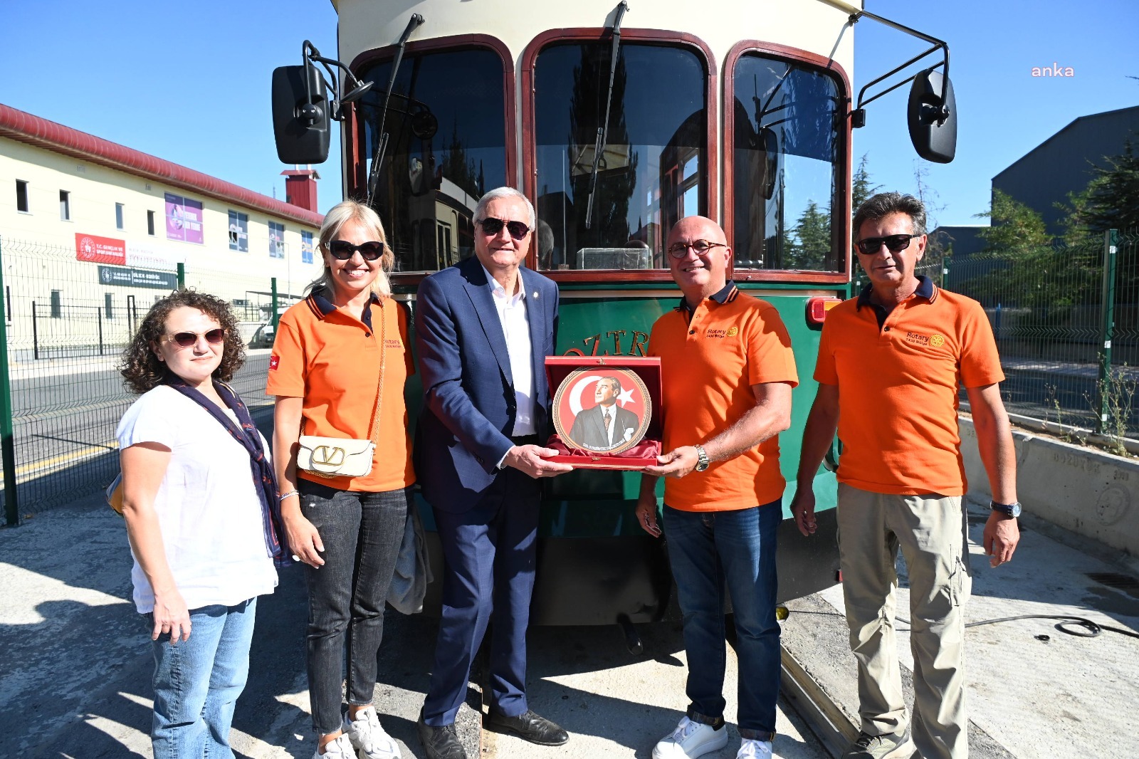 Rotary Kulübü yöneticilerinden Bozüyük Belediye Başkanı Bakkalcıoğlu'na ziyaret