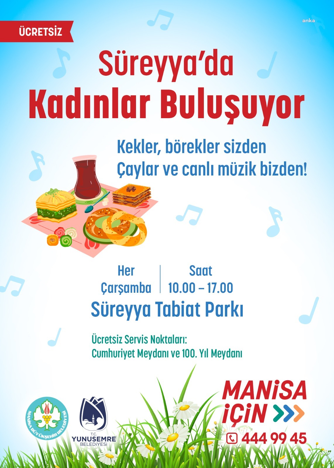 Manisa Büyükşehir'in 'Süreyya’da Kadınlar Buluşuyor' etkinliği başlıyor