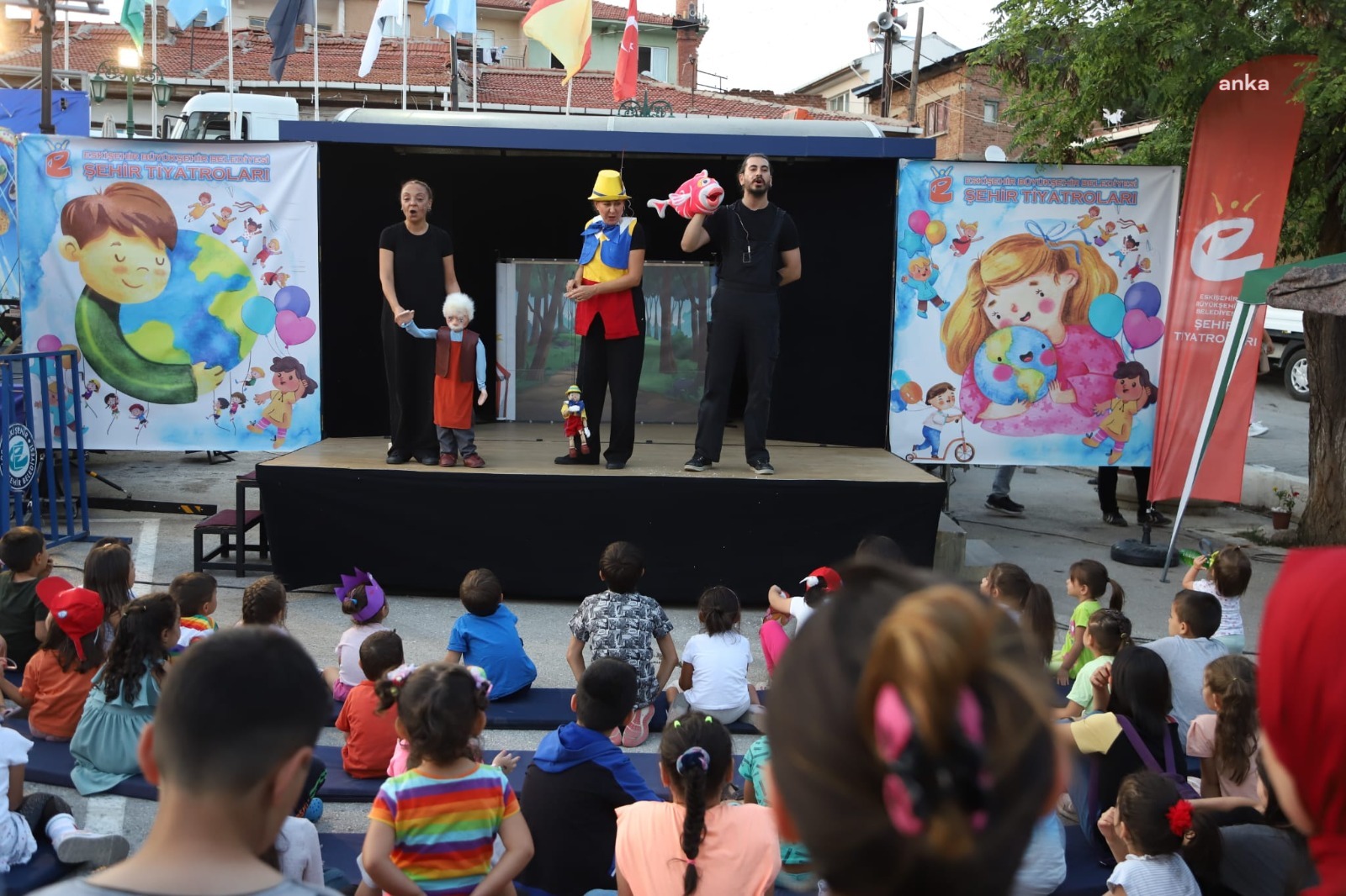 Eskişehir Büyükşehir'in Kukla Tiyatrosu, 'Pinokyo' oyununu çocuklar için sahneleyecek