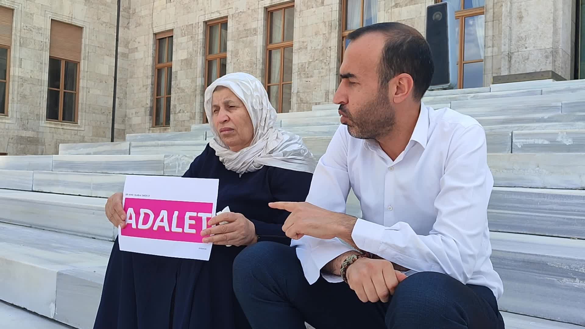 Şenyaşar ailesi, Cumhurbaşkanı Erdoğan'la görüşme talebi karşılanana kadar TBMM'de eyleme devam edecek