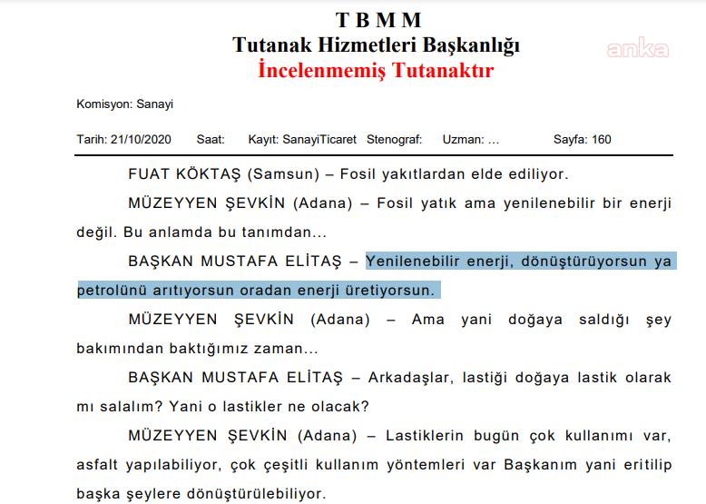 TBMM’DE LASTİĞİ YAKALIM MI ERİTELİM Mİ TARTIŞMASI