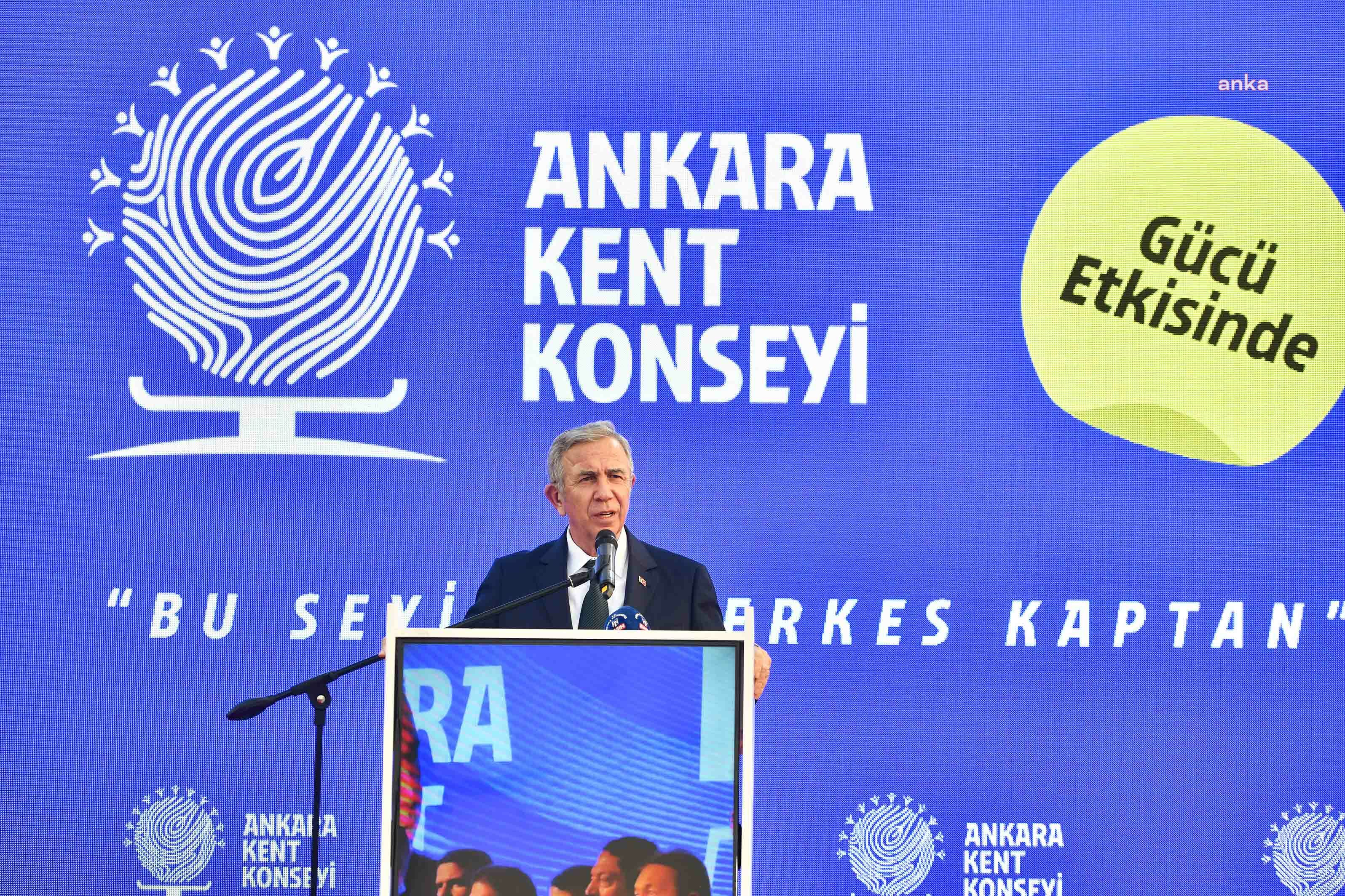 Mansur Yavaş, Ankara Kent Konseyi Yürütme Kurulu toplantısına katıldı: “Ortak aklın tam manasıyla Ankara'da ortaya çıkacağına inanıyorum”