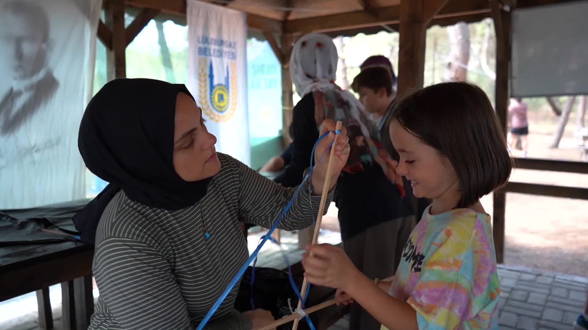 Lüleburgaz Belediyesi’nin Anne-Çocuk Kampı devam ediyor