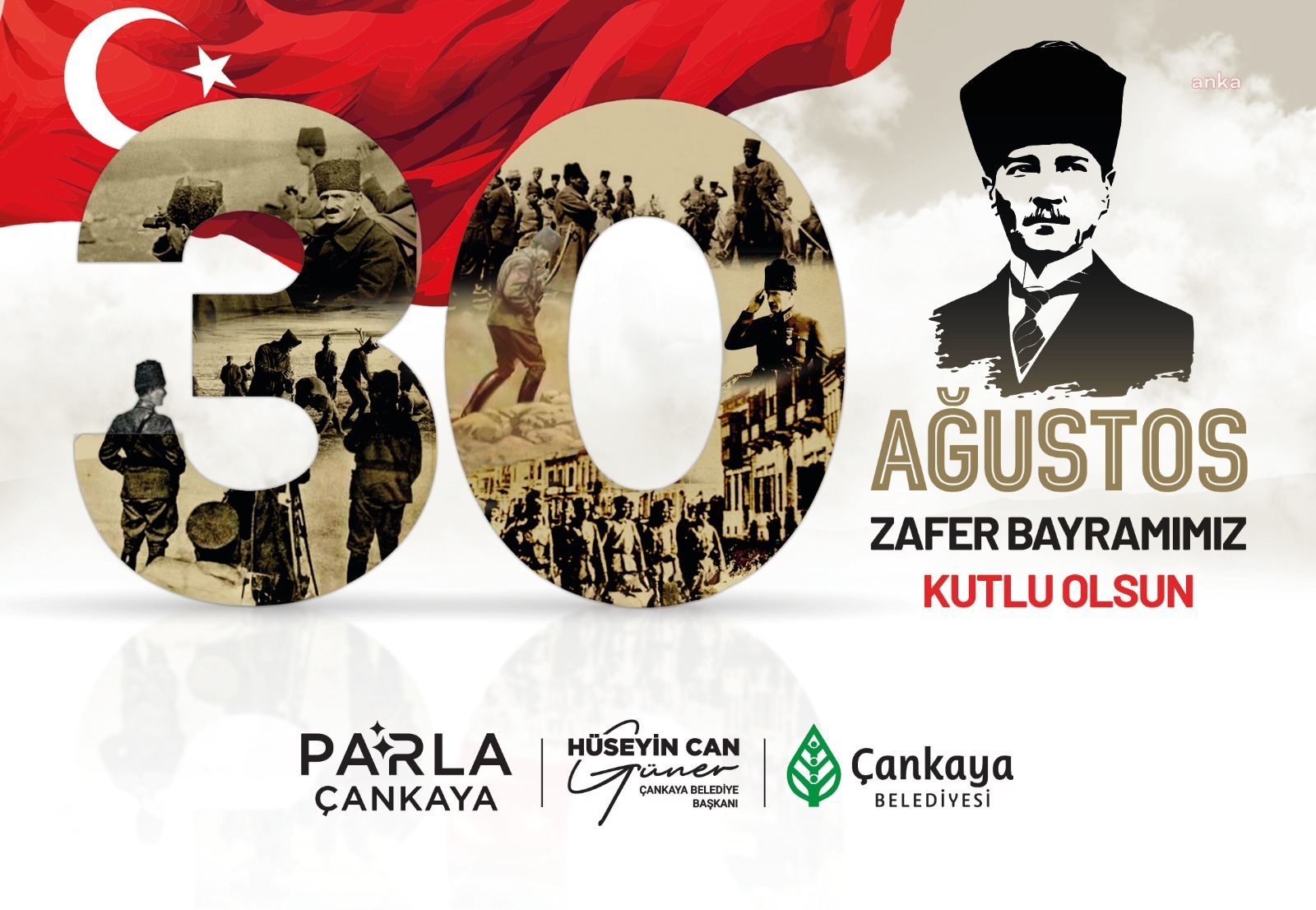 Çankaya'da 30 Ağustos Zafer Bayramı coşkuyla kutlanacak