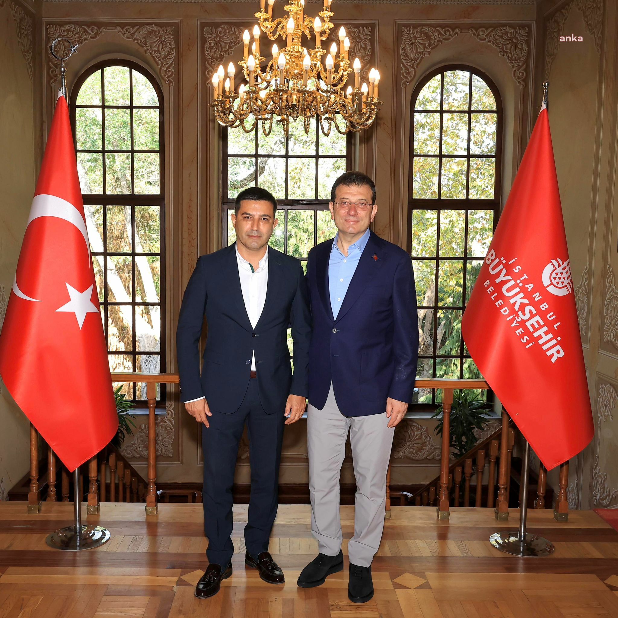 Kuşadası Belediye Başkanı Ömer Günel’den Ekrem İmamoğlu’na ziyaret