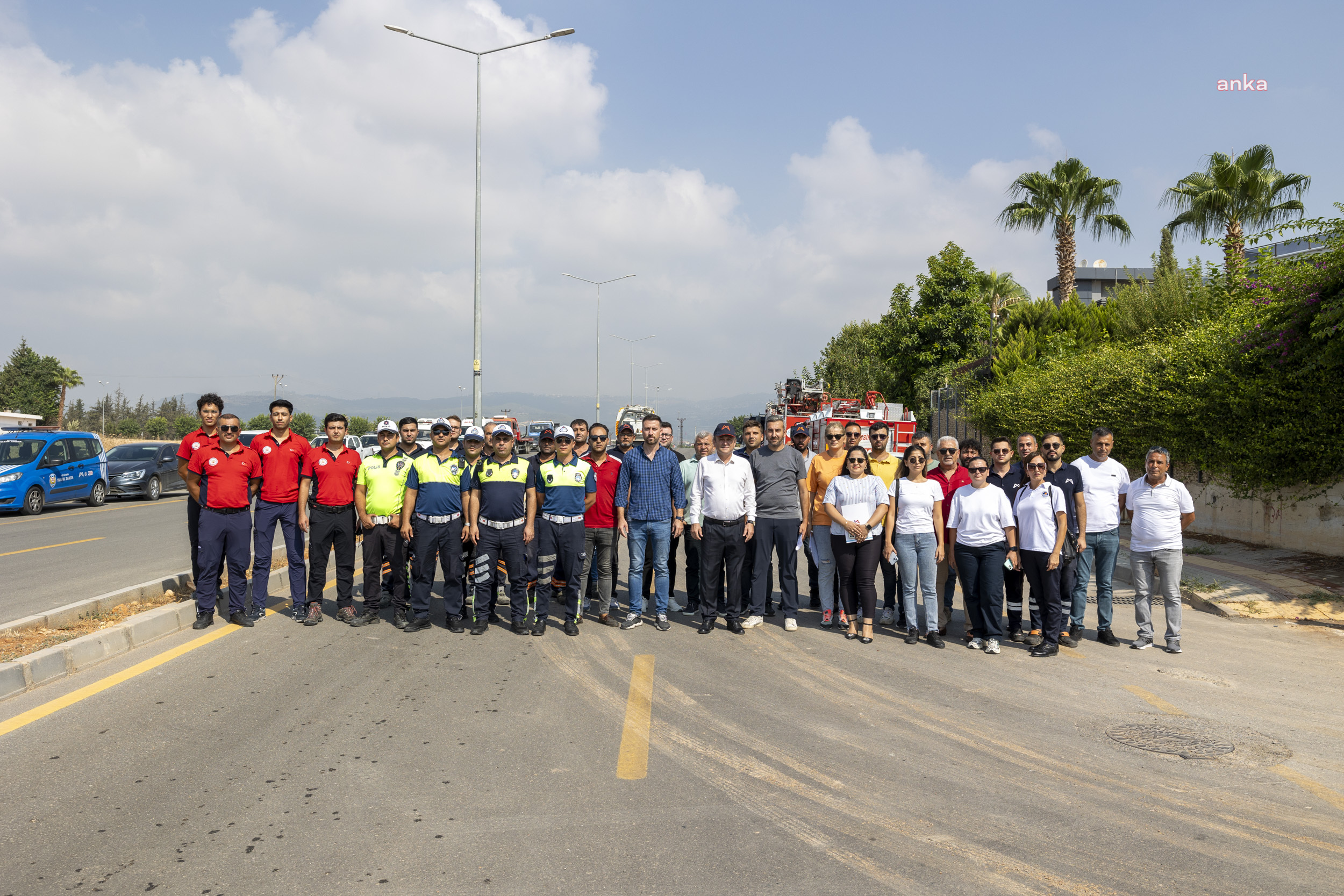 Mersin Büyükşehir Belediyesi’nden “Yol Trafik Güvenliği Tatbikatı”