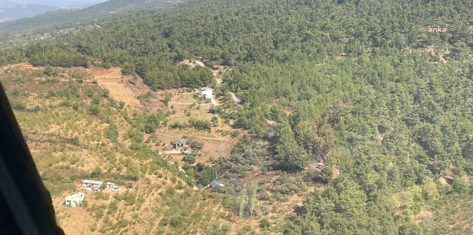 İzmir'in Kemalpaşa ilçesinde çıkan orman yangını kontrol altına alındı