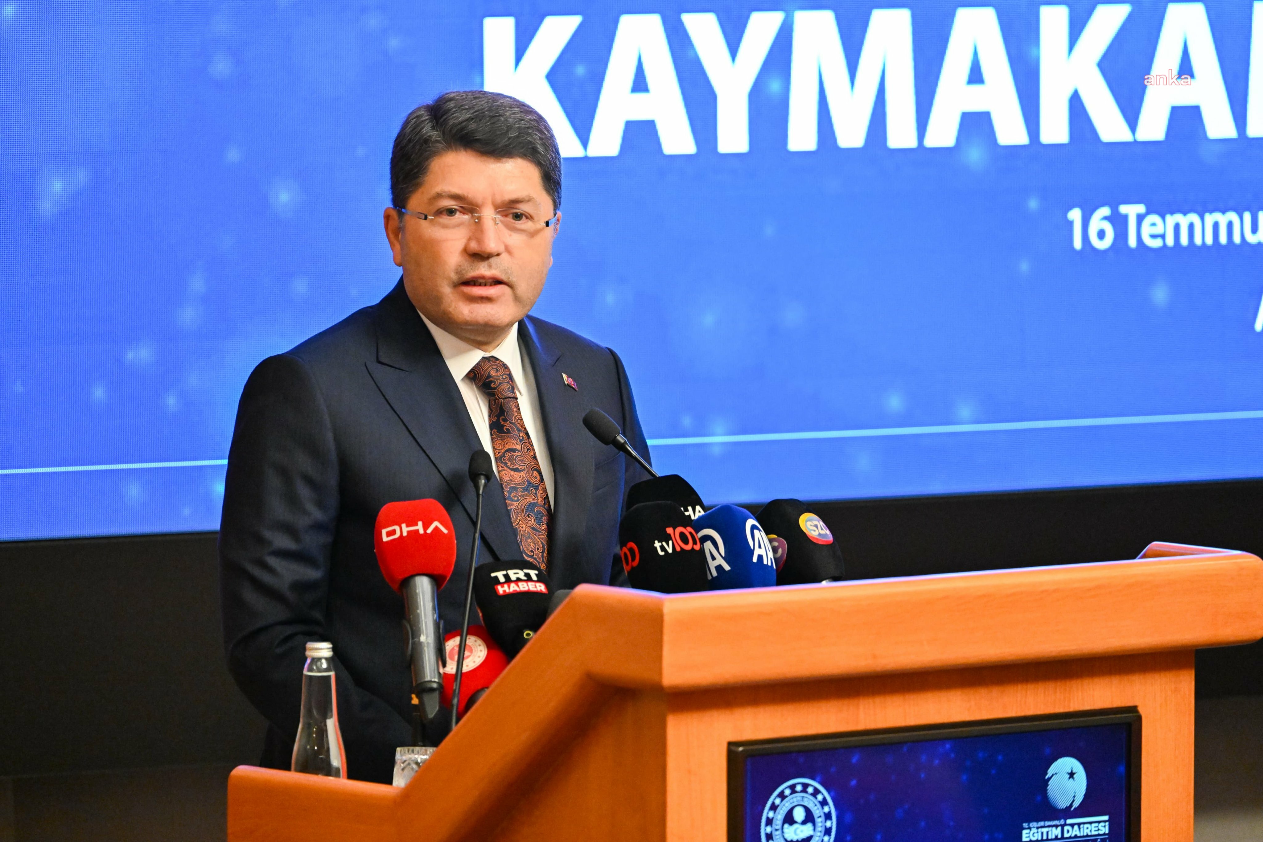 Adalet Bakanı Tunç: "Tuncay Özkan hakkında İzmir Cumhuriyet Başsavcılığı tarafından soruşturma başlatılmıştır"
