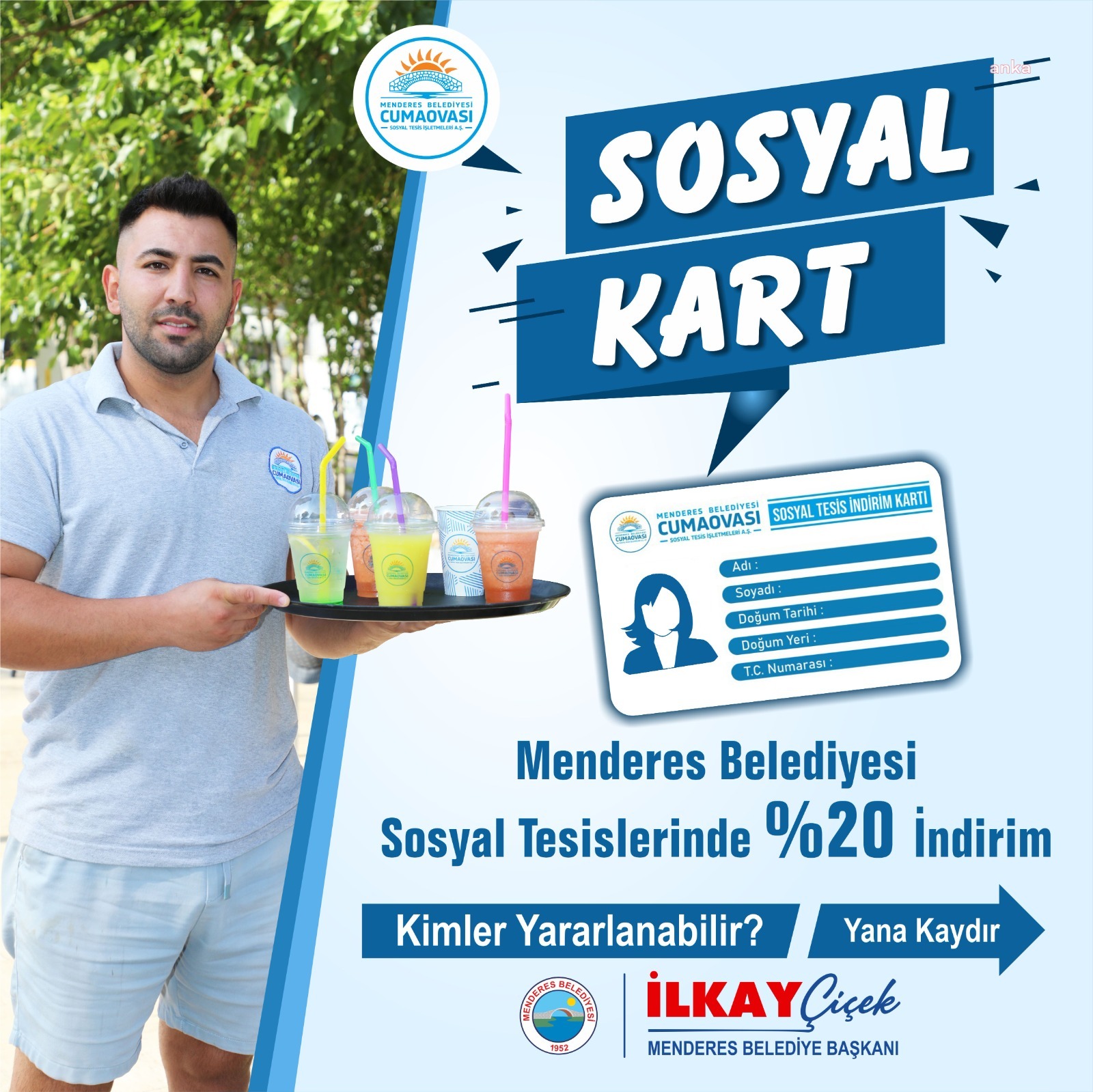 Menderes Belediyesi, Sosyal Kart projesini başlattı