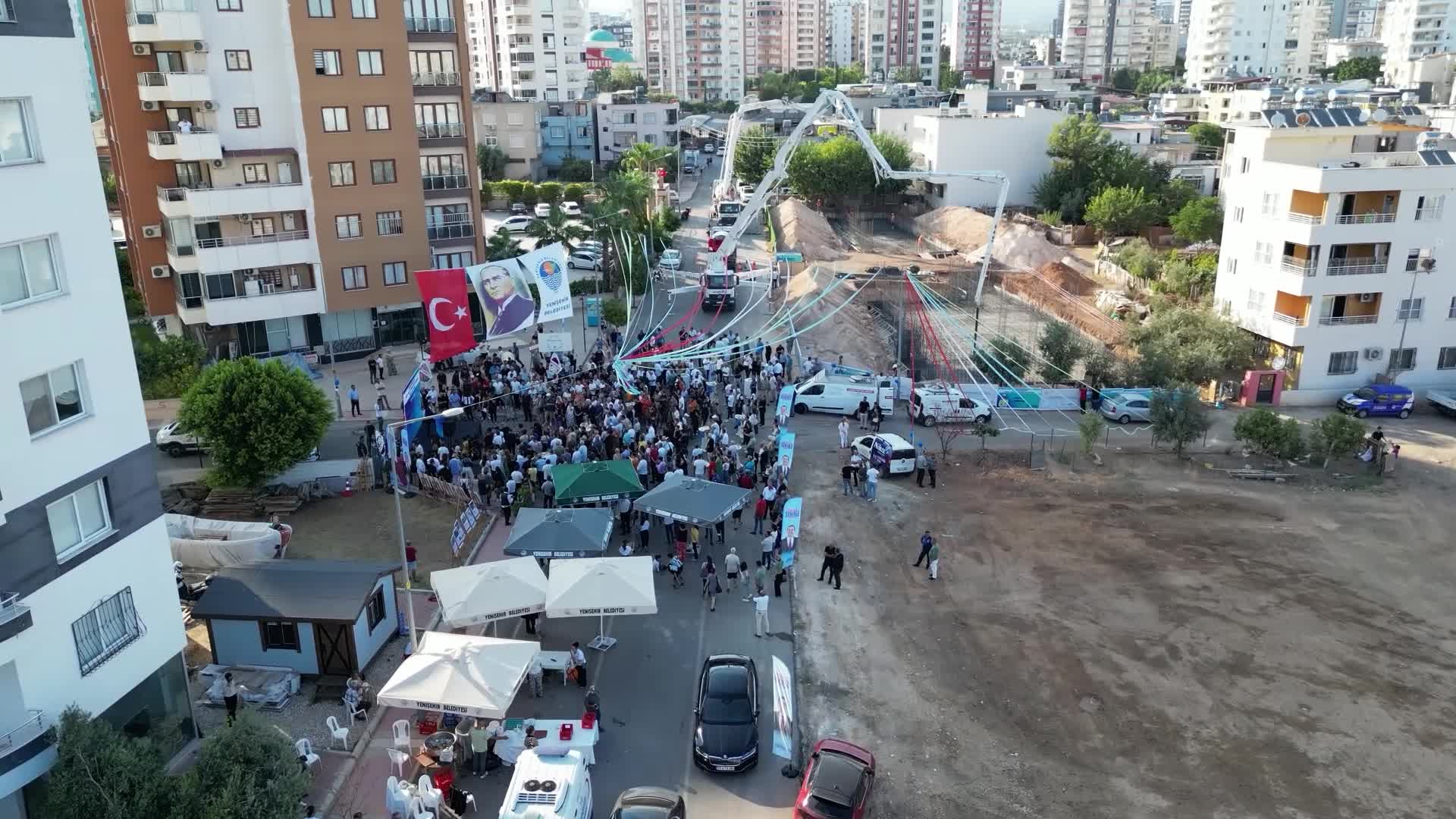 Yenişehir Belediyesi, bir haftada üç projenin temelini attı