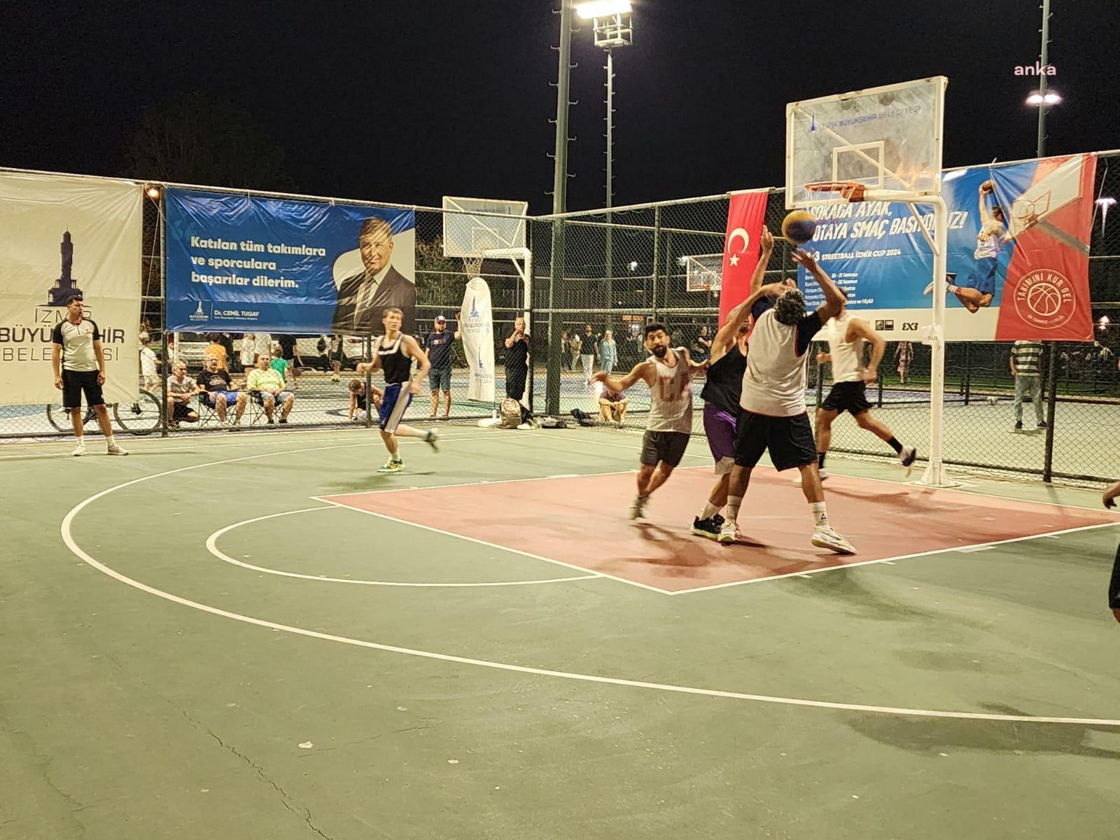 İzmir'de Streetball İzmir Cup 2024 finaline geri sayım