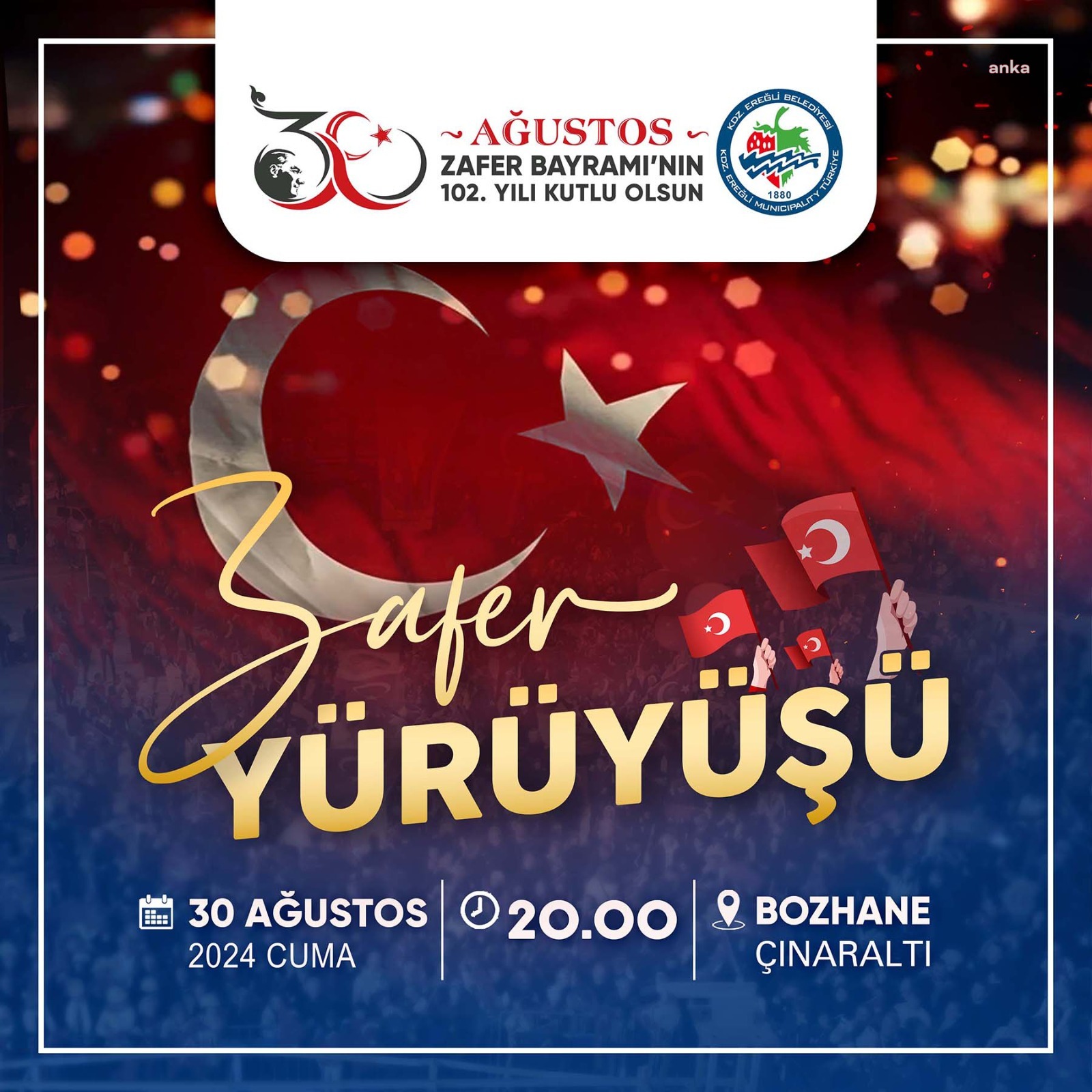 Karadeniz Ereğli Belediyesi, 30 Ağustos’u coşkuyla kutlamaya hazırlanıyor
