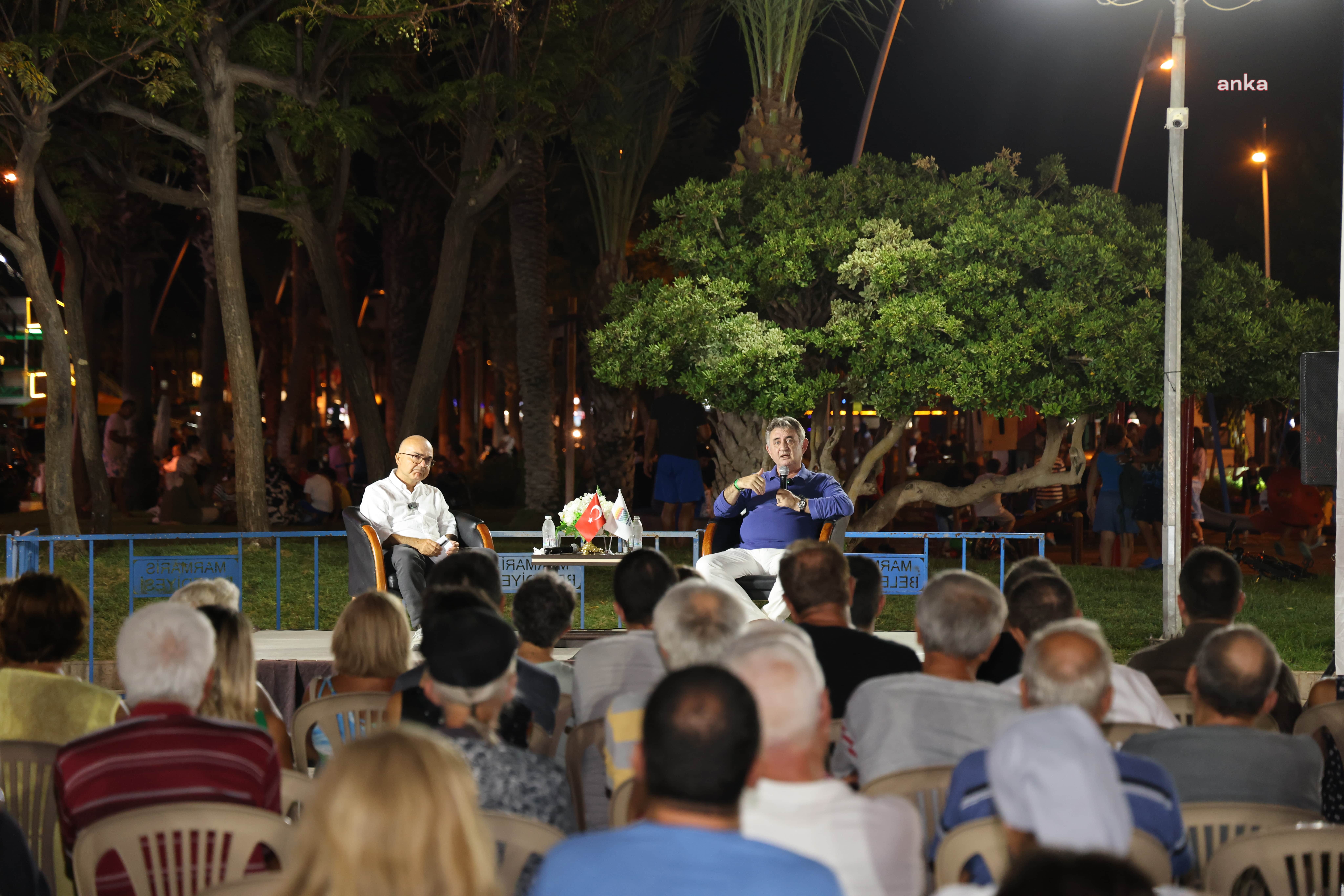 Ümit Zileli ve Barış Doster, Marmaris Kültür Sanat Günleri’nin konuğu oldu