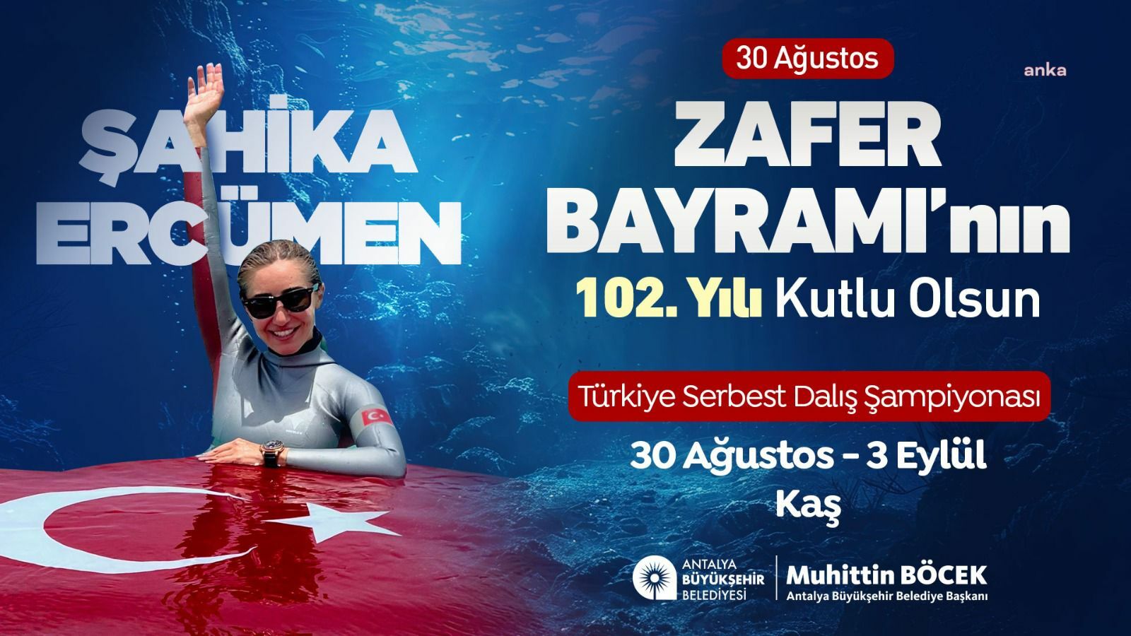 Antalya'da Zafer Bayramı, coşkuyla kutlanacak