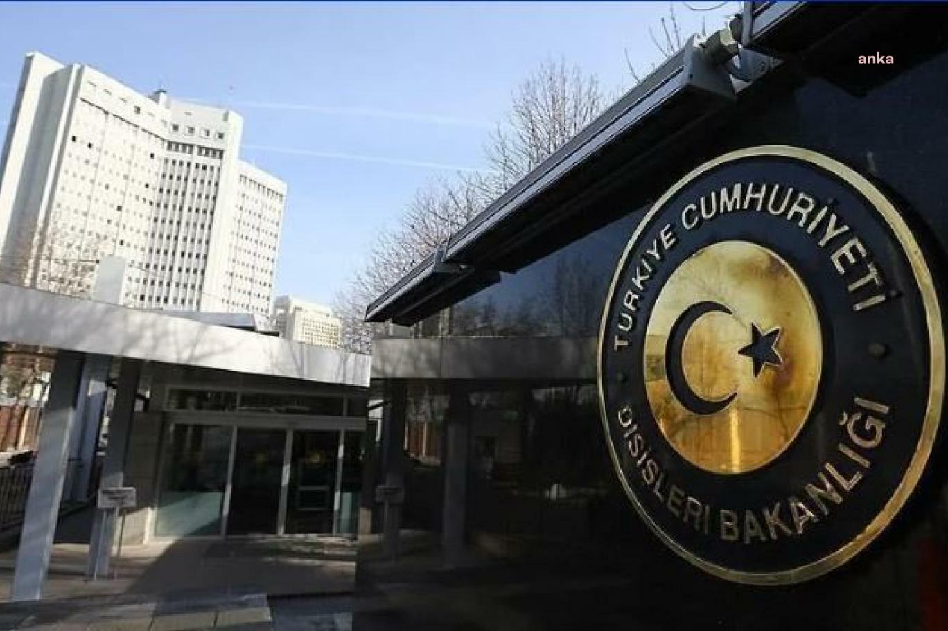 Dışişleri Bakanlığı: İsrail'in Batı Şeria'ya başlattığı saldırıyı şiddetle kınıyoruz