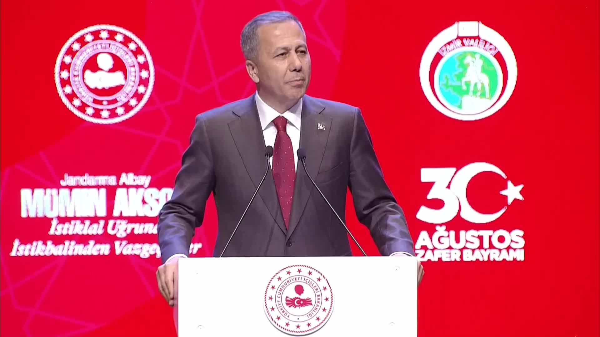Bakan Yerlikaya: 30 Ağustos zaferi şehit kanlarıyla sulanmış, bin yıllık vatanımıza göz dikenlere verilmiş onurlu bir cevaptır