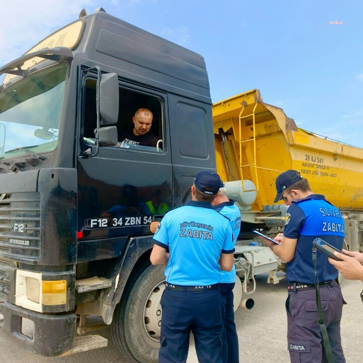 Silivri Belediyesi kaçak hafriyata geçit vermiyor