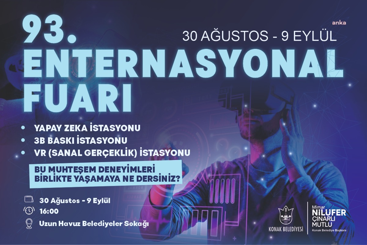 Konak Belediyesi, 93. İzmir Enternasyonal Fuarı’na hazır