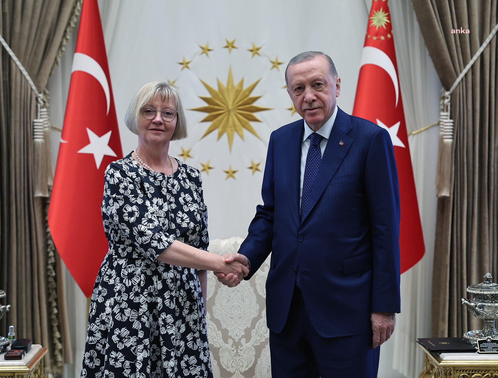 Yeni atanan büyükelçiler, Cumhurbaşkanı Erdoğan’a güven mektuplarını sundu