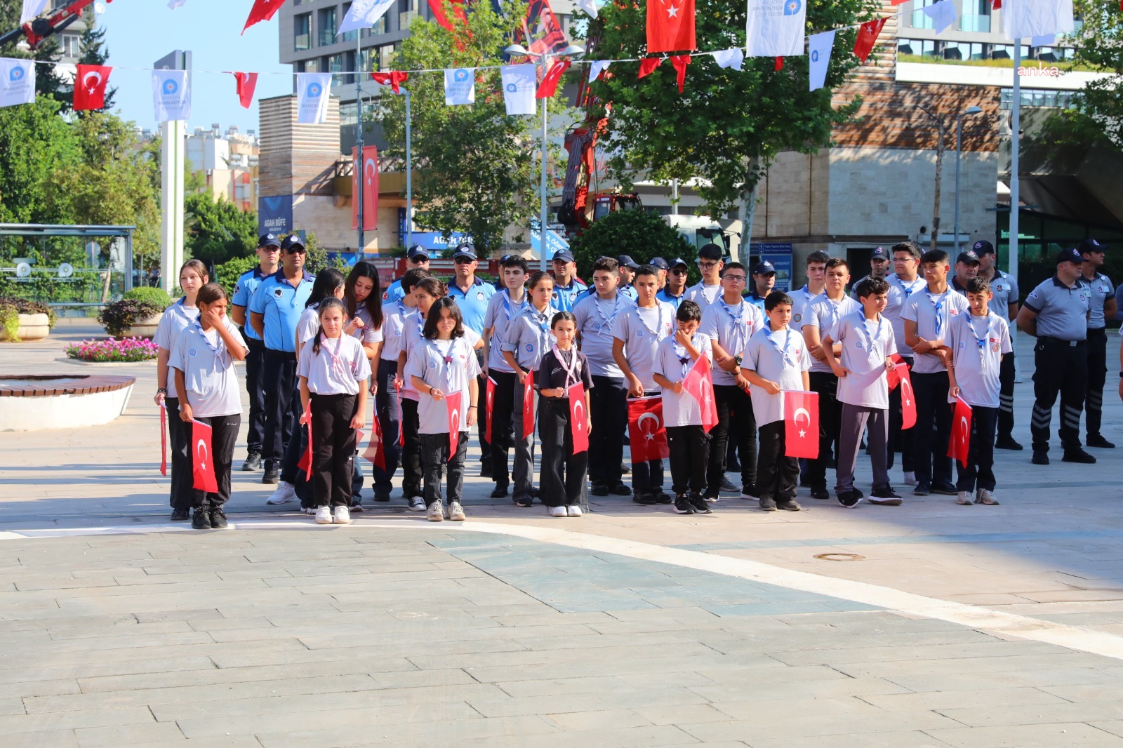 Antalya’da 30 Ağustos Zafer Bayramı kutlamaları başladı
