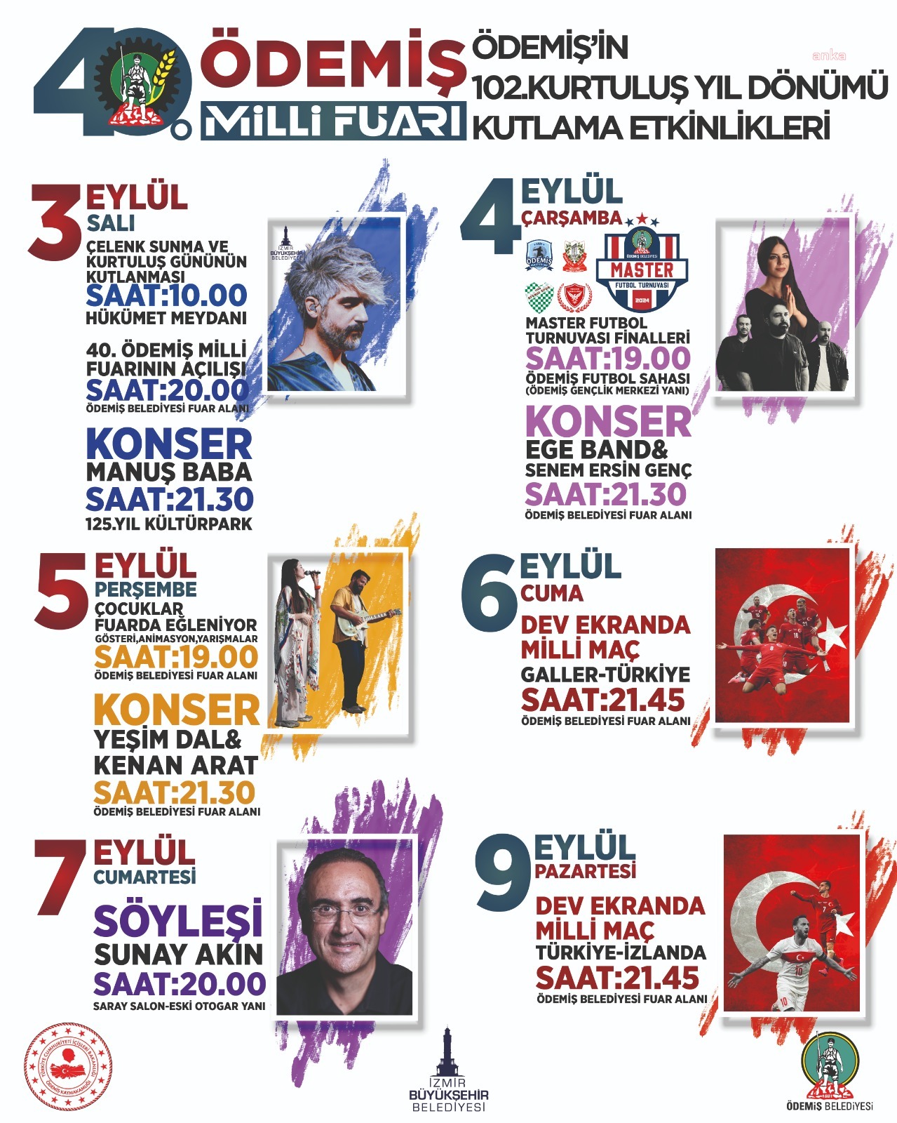 Ödemiş’in düşman işgalinden kurtuluşunun 102’inci yılı, Ödemiş Belediyesi tarafından düzenlenecek çeşitli etkinliklerle kutlanacak