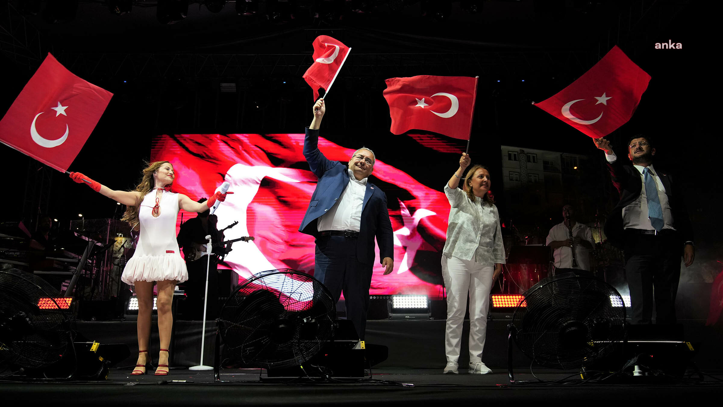 Keçiören’de coşku dolu 30 Ağustos kutlaması