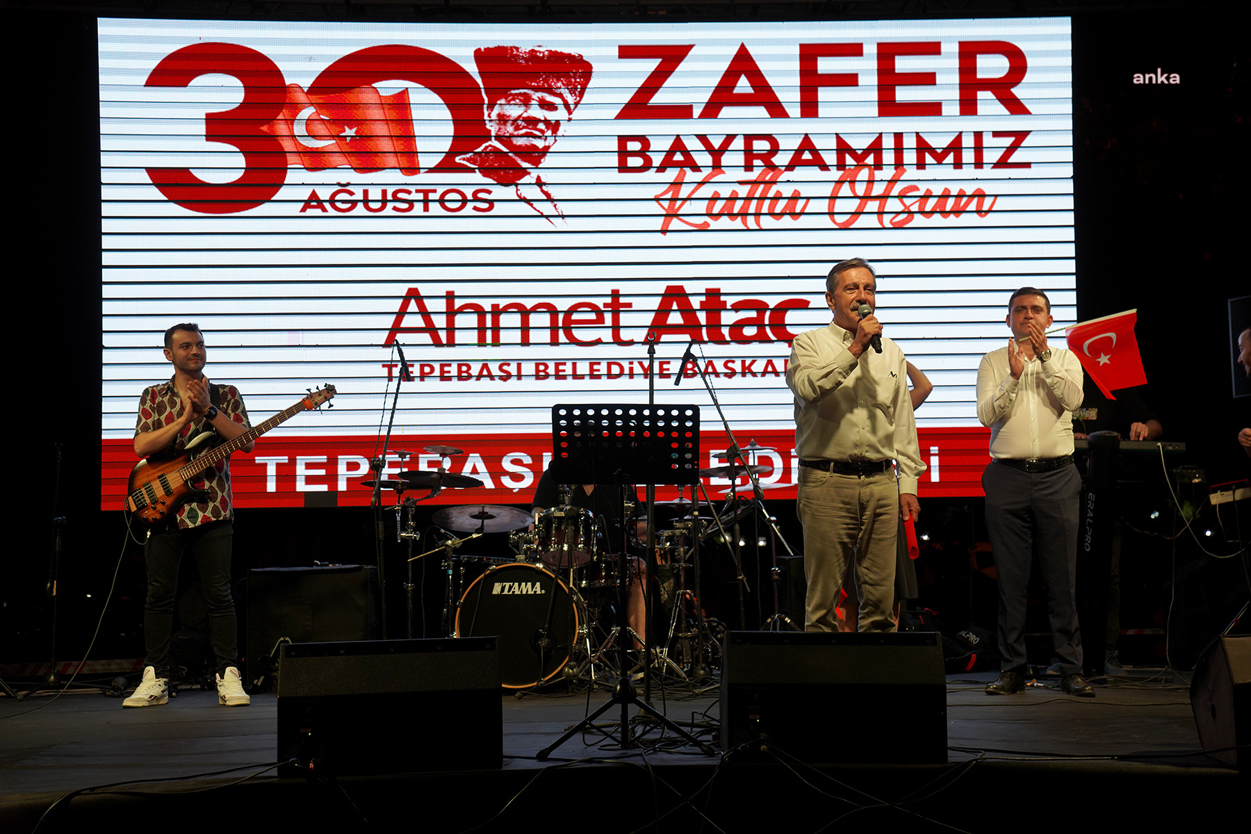 Tepebaşı’nda Zafer Bayramı konserlerle kutlandı
