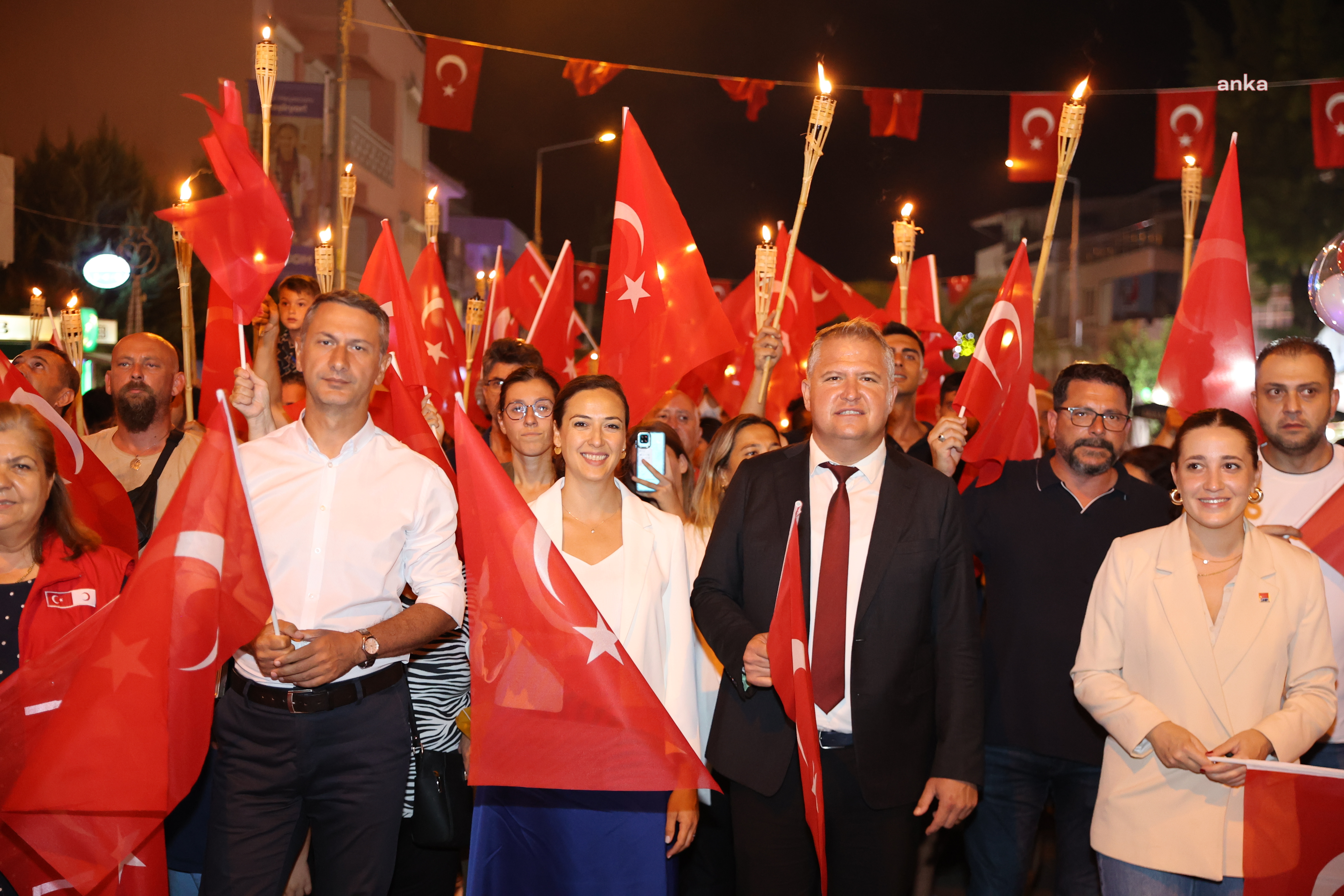 Büyük Zafer'in yıl dönümü Urla’da coşkuyla kutlandı