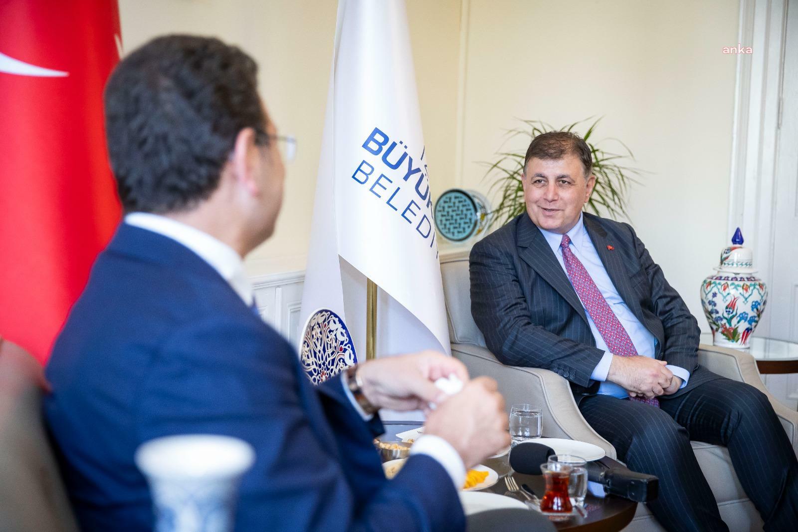 İBB Başkanı İmamoğlu, İzmir Büyükşehir Belediye Başkanı Tugay'ı ziyaret etti