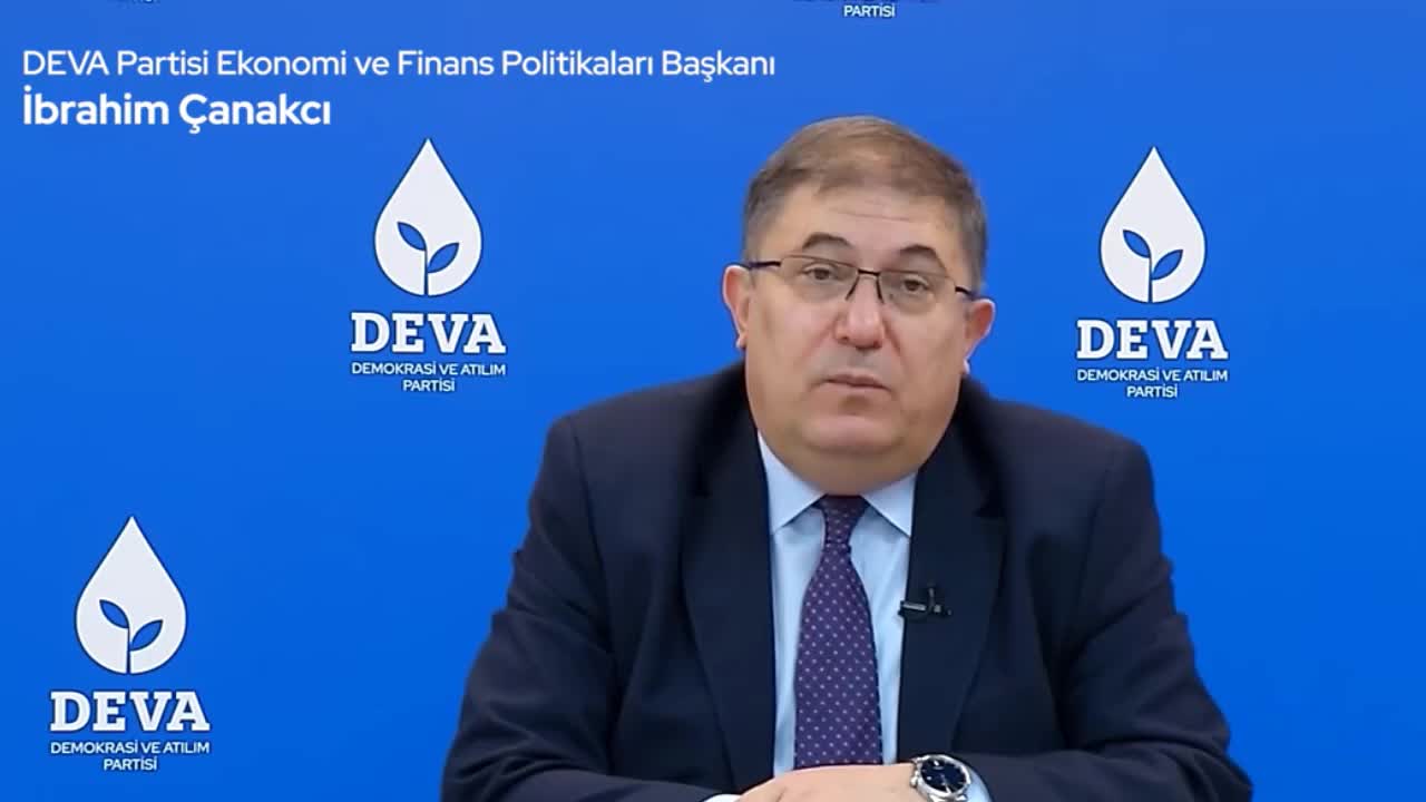 DEVA PARTİLİ ÇANAKCI: HÜKÜMET İSTERSE VATANDAŞA YARDIM İÇİN 15-30 MİLYAR TL'LİK KAYNAK OLUŞTURABİLİR