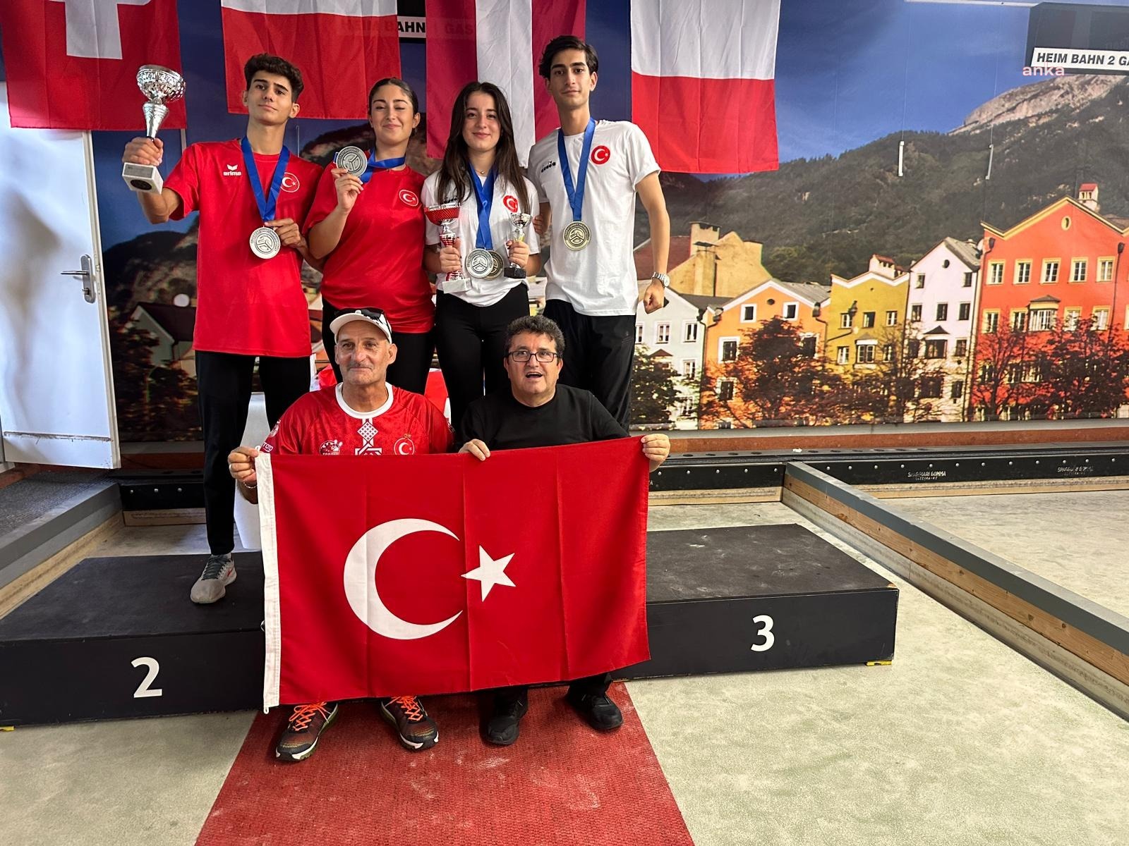 Kahramankazan Belediyespor Kulübü bocce sporcuları, Avrupa ikincisi oldu
