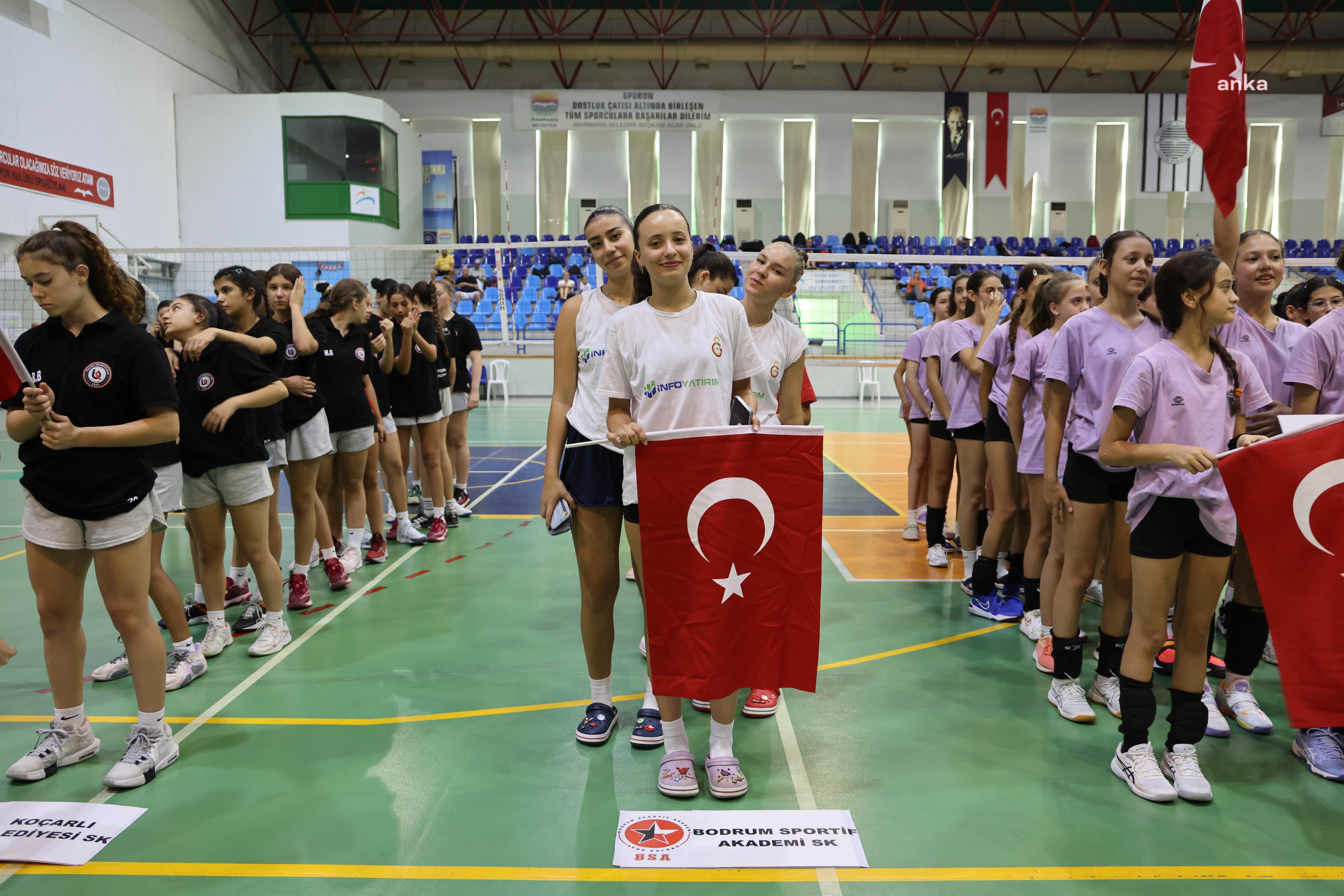 Marmaris Belediyesi'nin düzenlediği 30 Ağustos Zafer Kupası turnuvası sona erdi