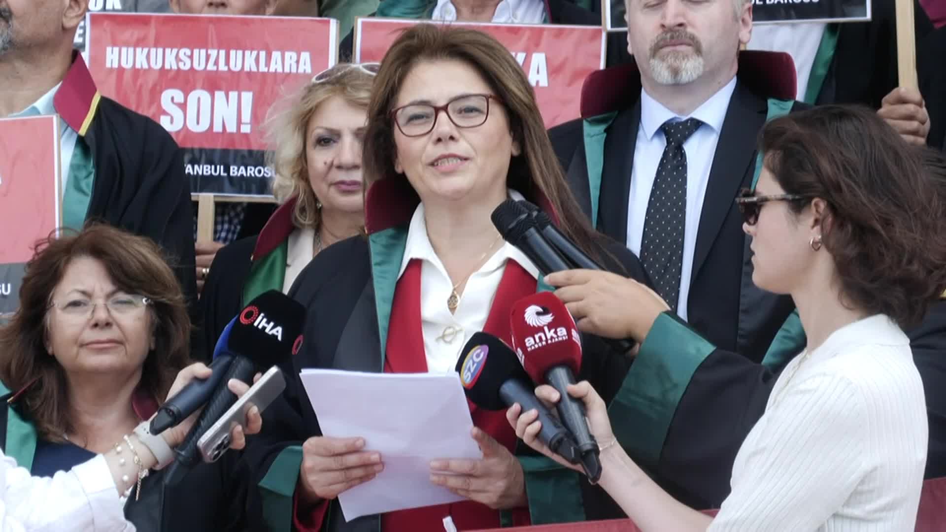 İstanbul Barosu Başkanı Filiz Saraç: AYM’nin kararı derhal uygulanmalı, Can Atalay serbest bırakılmalı