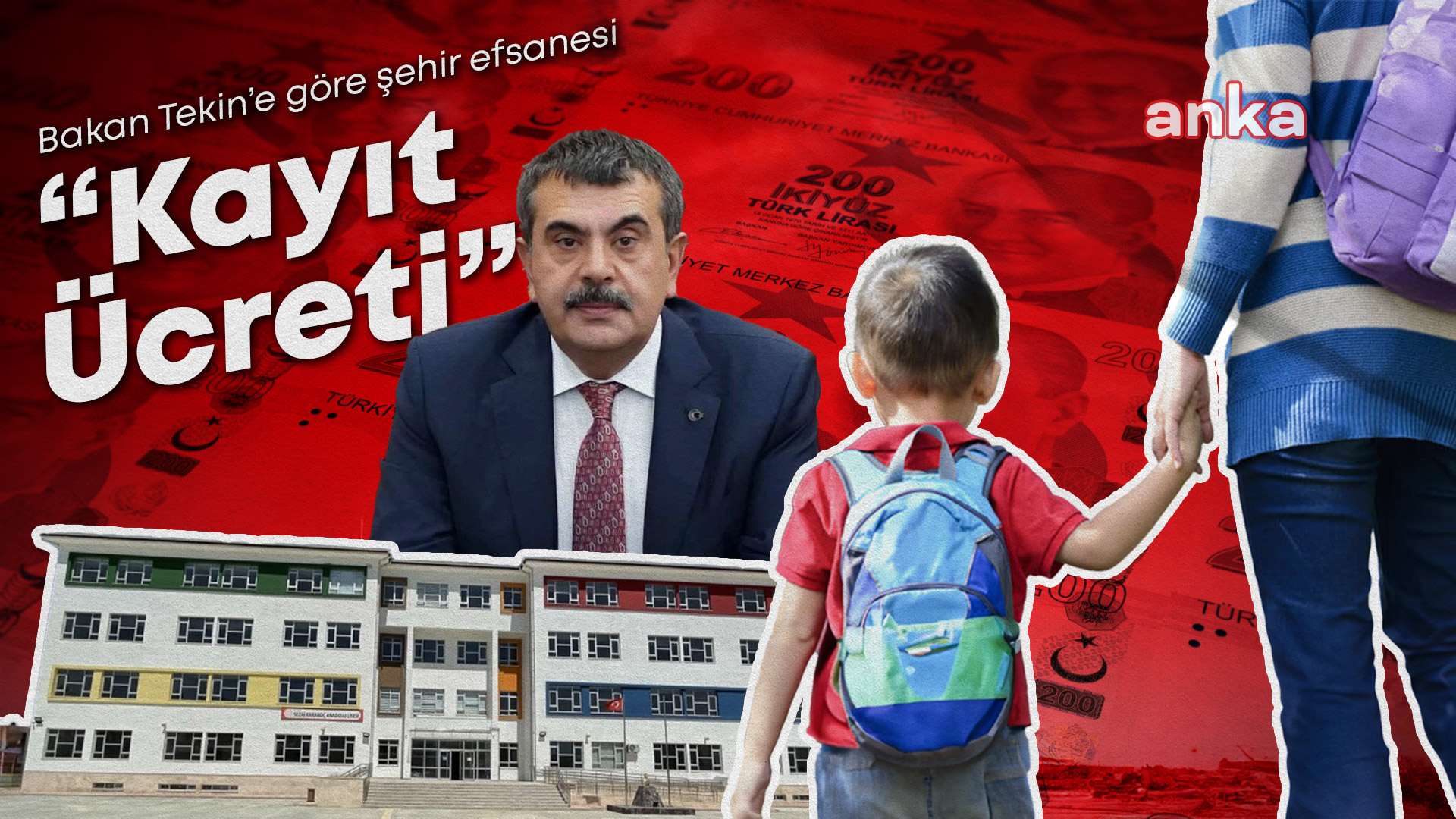 Eğitim sendikalarından kayıt ücreti için 'şehir efsanesi' diyen Bakan Tekin'e tepki: "Bir şehir efsanesi varsa bihaber gibi davranan bakanın kendisidir"