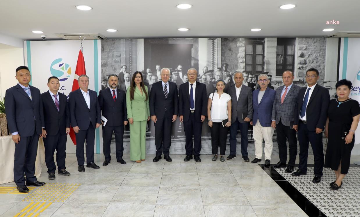 Çin heyetinden Beykoz Belediye Başkanı Köseler’e ziyaret