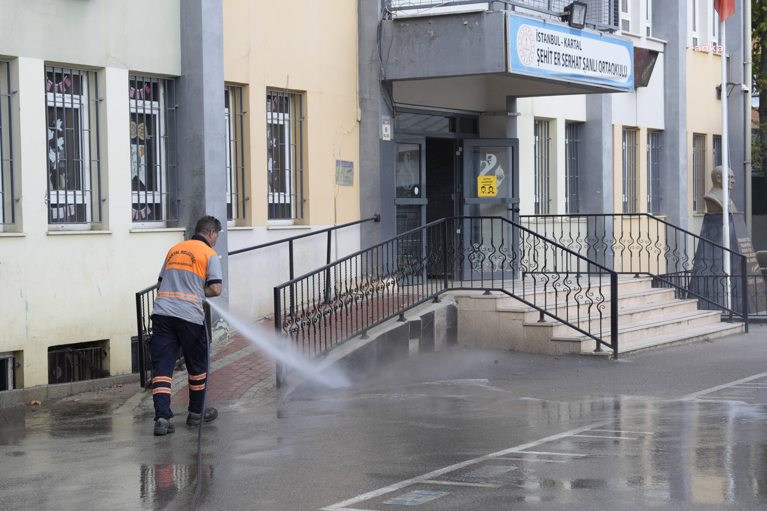 Kartal’da okullar yeni eğitim dönemine hazırlanıyor