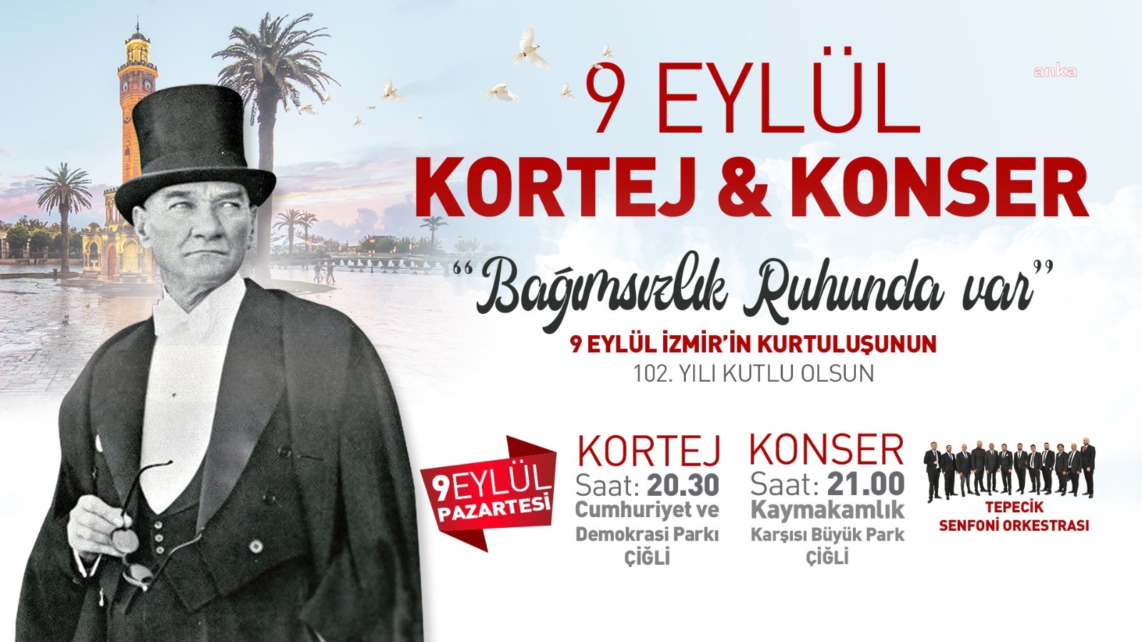 Çiğli Belediyesi’nden 9 Eylül için coşkulu kutlama